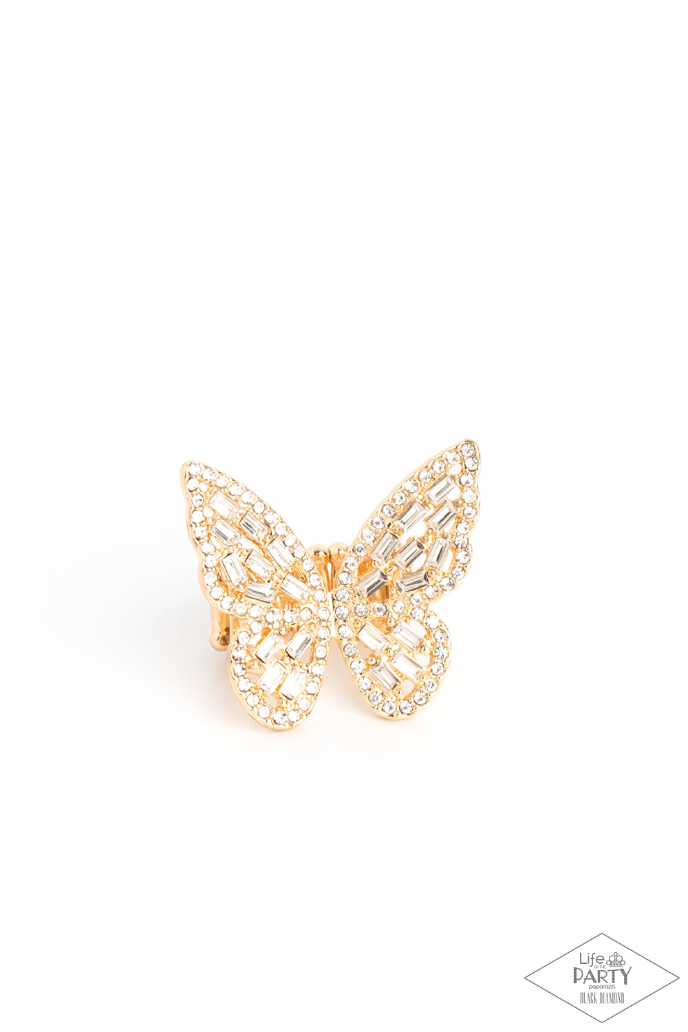 Paparazzi Accessories - Flauntable Flutter - Gold