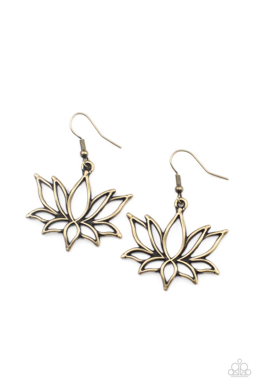 Paparazzi Accessories - Lotus Ponds - Brass