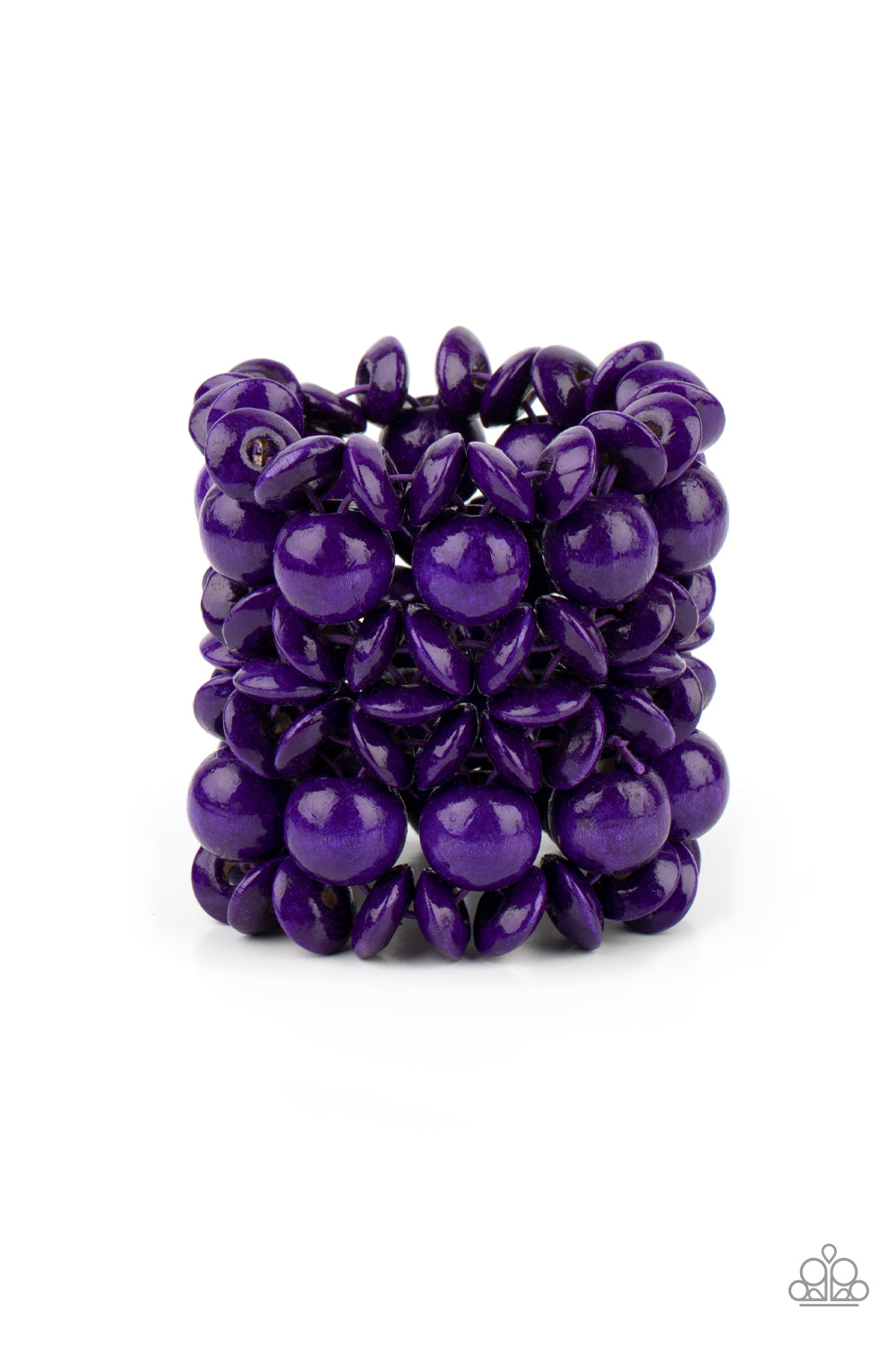 Paparazzi Accessories - Island Mixer - Purple Bracelets