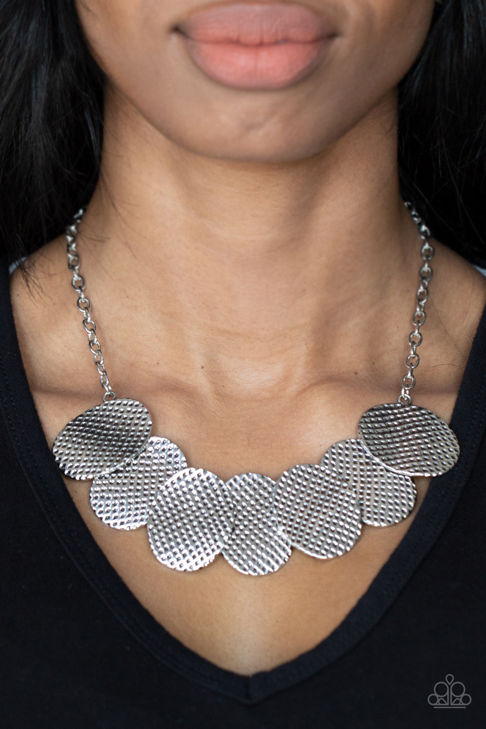 Paparazzi Accessories - Industrial Wave - Silver