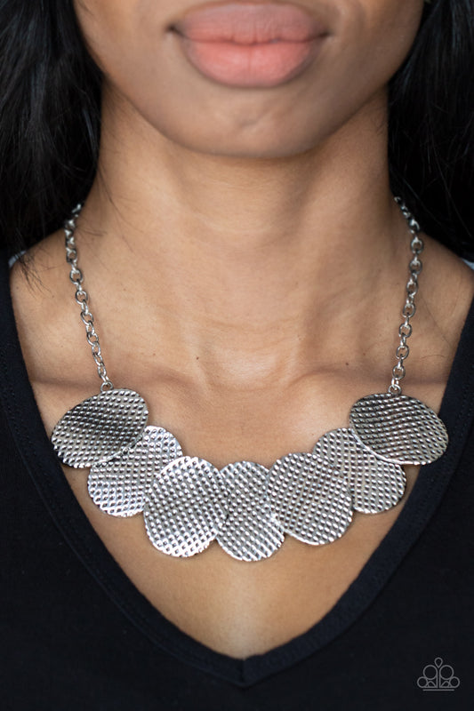 Paparazzi Accessories - Industrial Wave - Silver