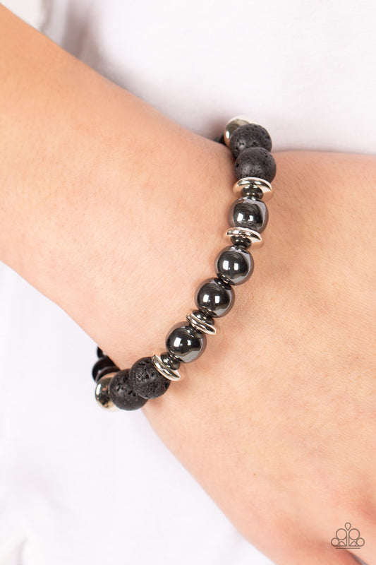 Paparazzi Accessories - Mega Metamorphic - Black Bracelets