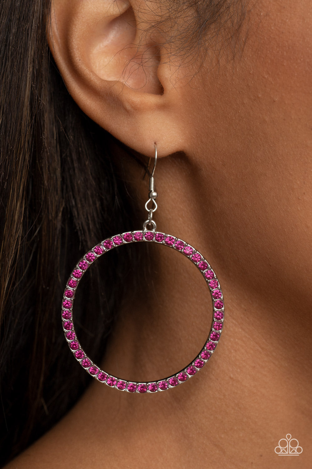 Paparazzi Accessories - Head-Turning Halo - Pink