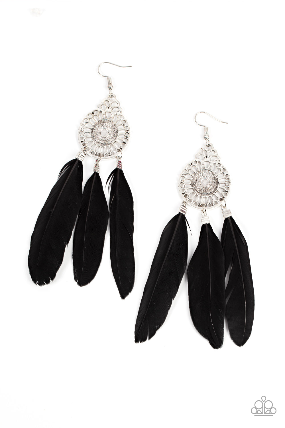 Paparazzi Accessories - Pretty in PLUMES - Black