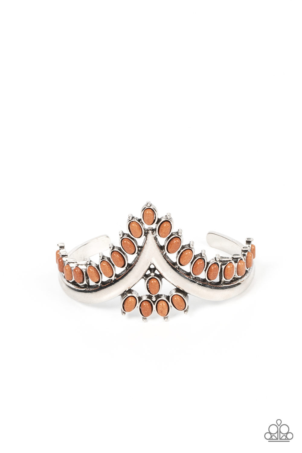 Paparazzi Accessories - Teton Tiara - Brown