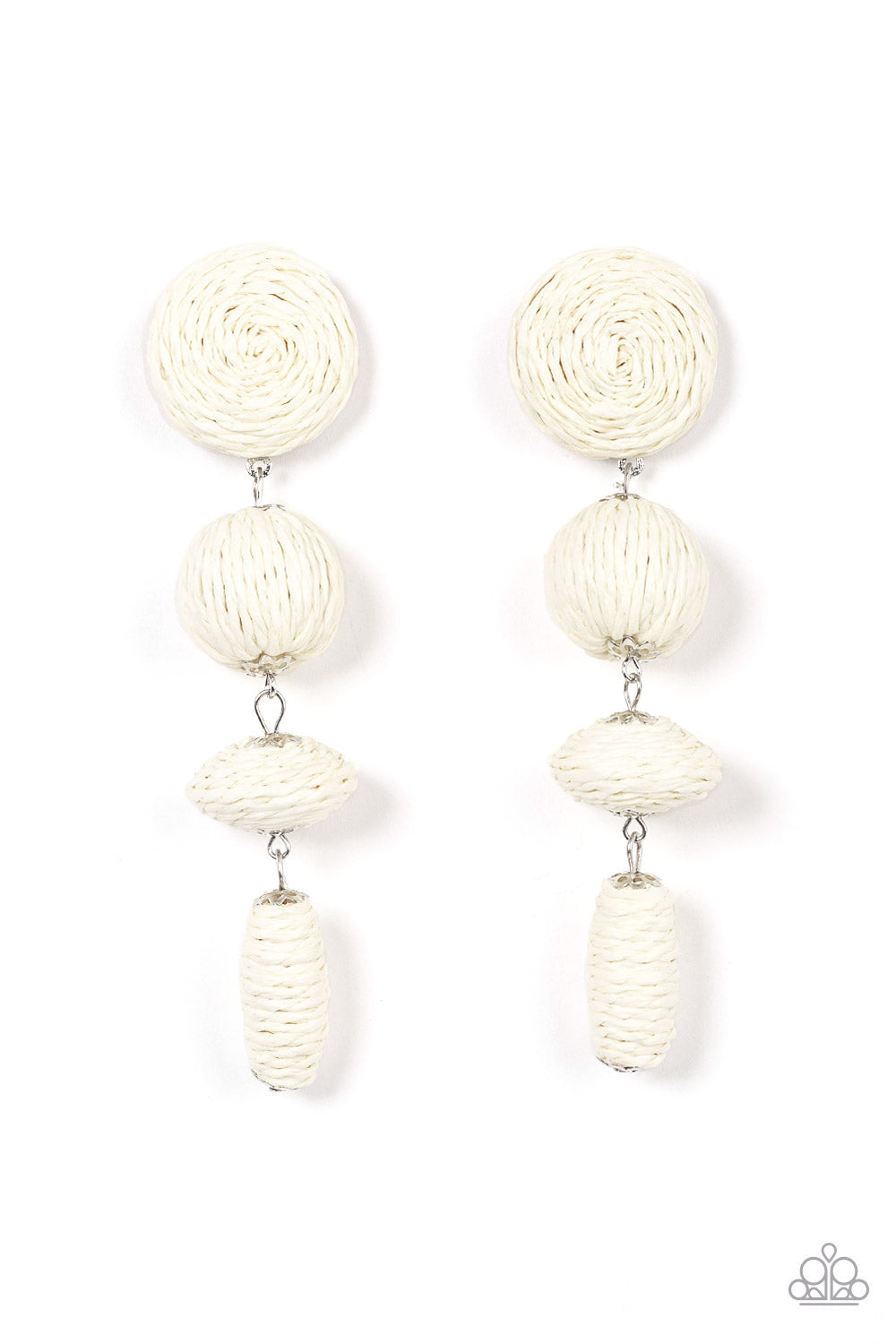 Paparazzi Accessories - Twine Tango - White