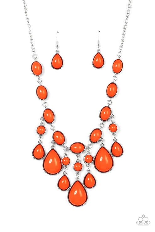 Paparazzi Accessories - Mediterranean Mystery - Orange