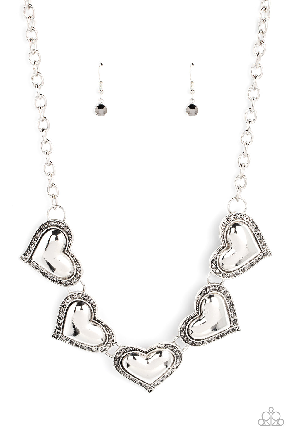 Paparazzi Accessories - Kindred Hearts - Silver