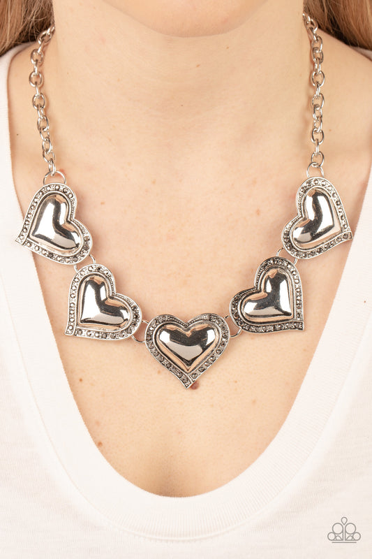 Paparazzi Accessories - Kindred Hearts - Silver