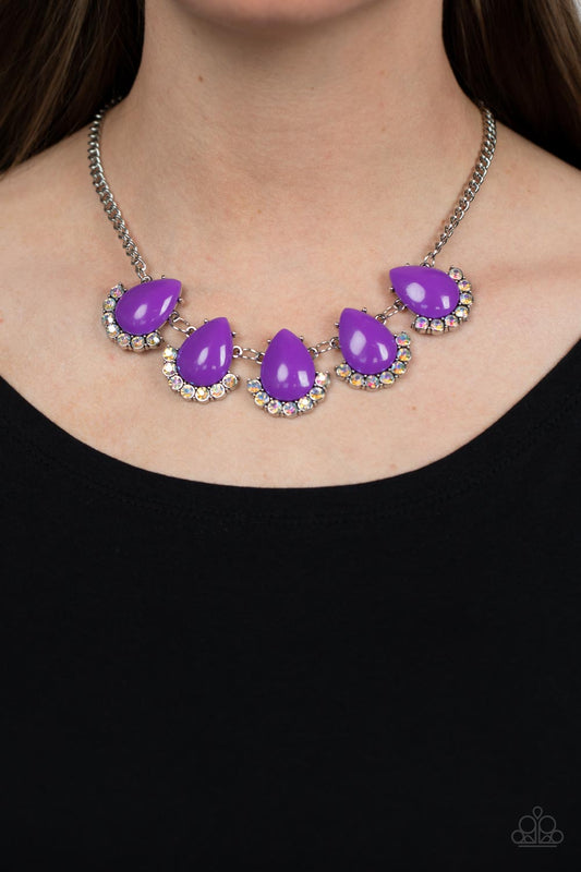 Paparazzi Accessories - Ethereal Exaggerations - Purple