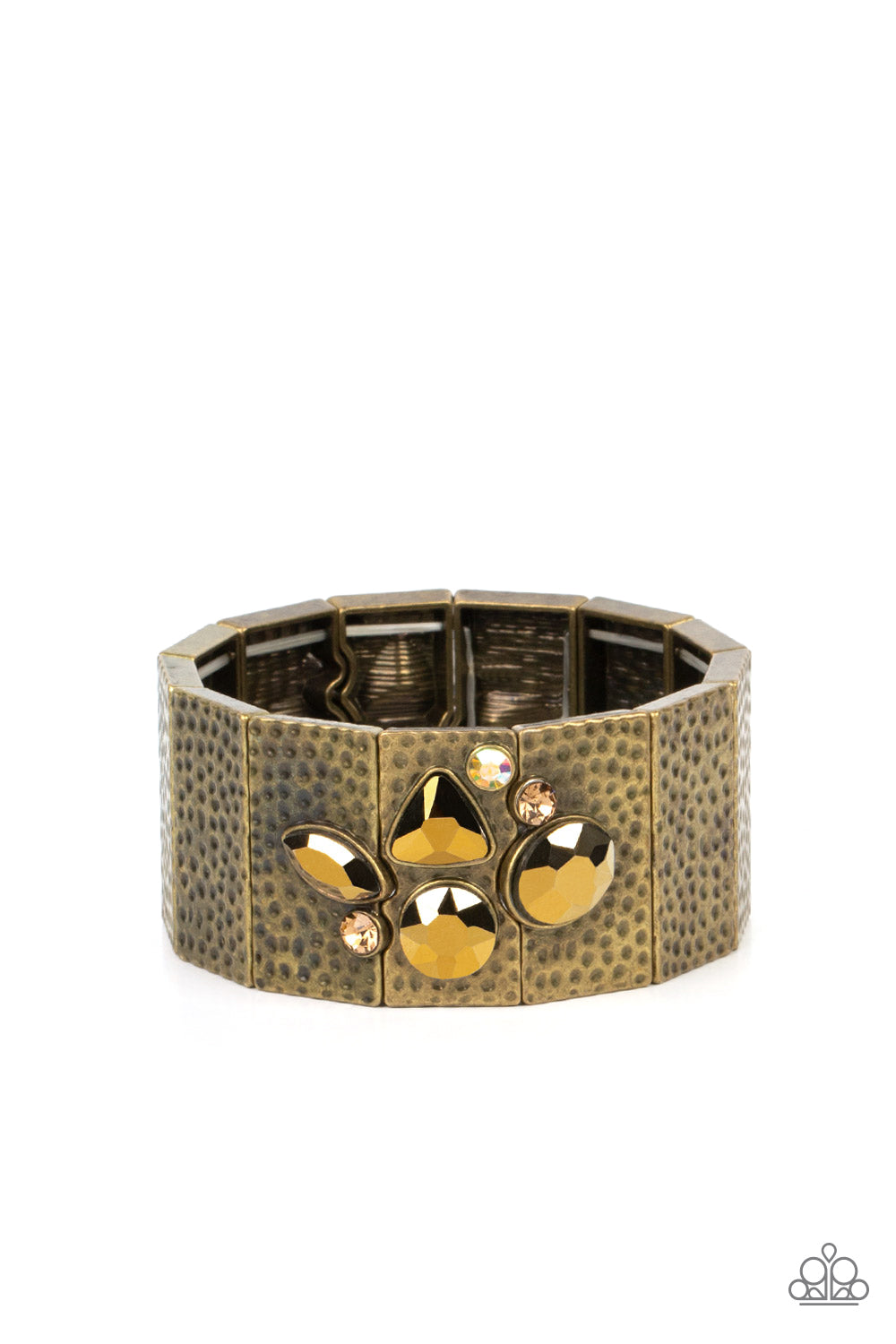 Paparazzi Accessories - Flickering Fortune - Brass