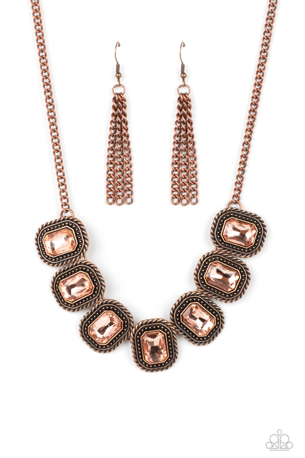 Paparazzi Accessories - Iced Iron - Copper