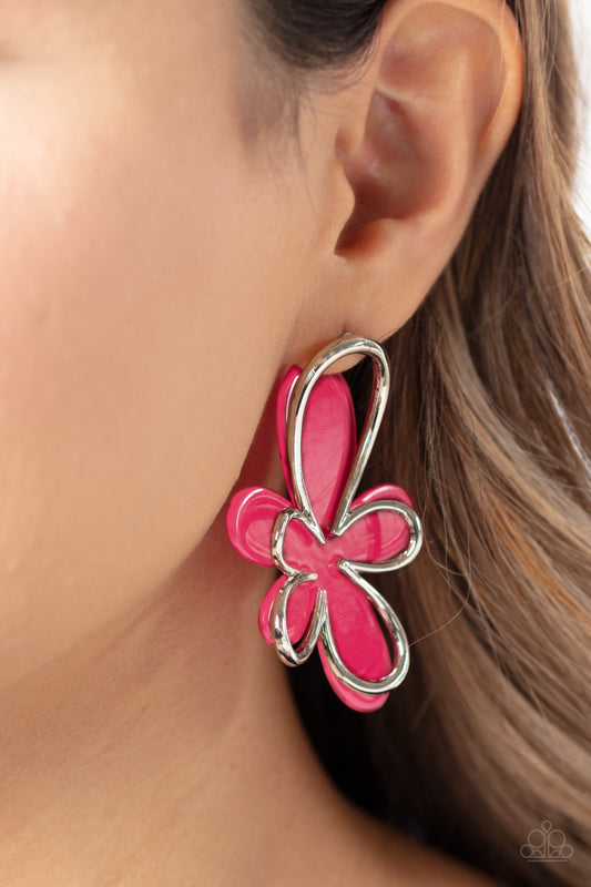 Paparazzi Accessories - Glimmering Gardens - Pink